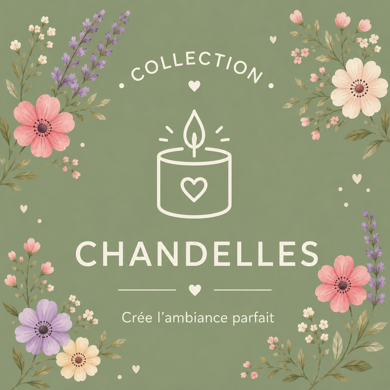 Chandelles – Fabriquées au Québec