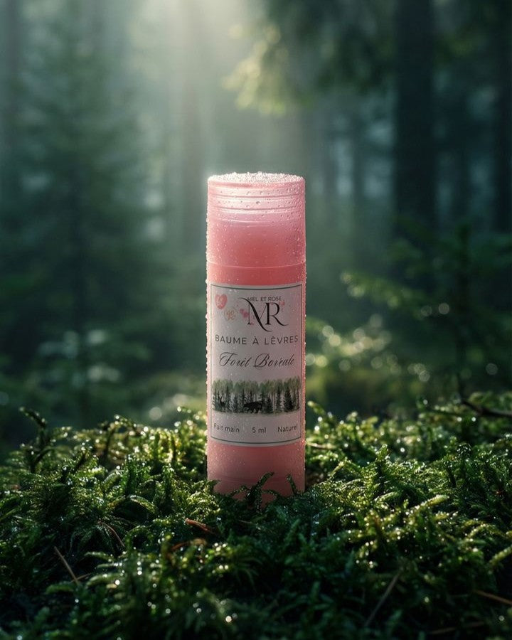 Baume à lèvres naturel – Forêt Boréale