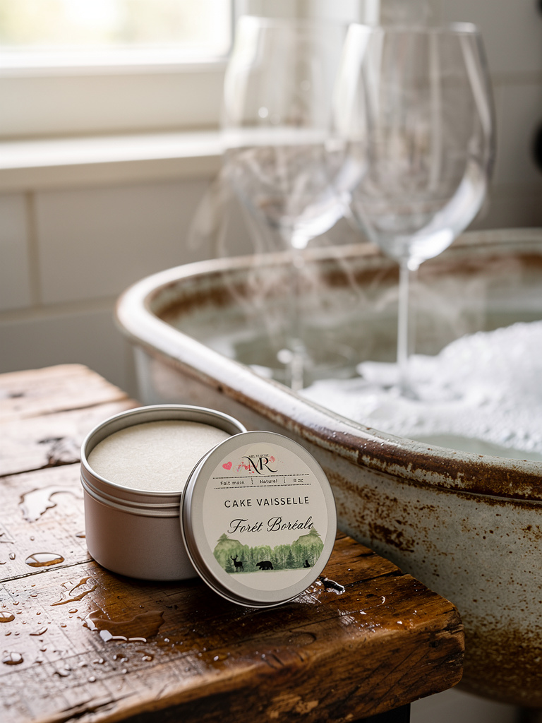 Cake vaisselle - Forêt Boréale